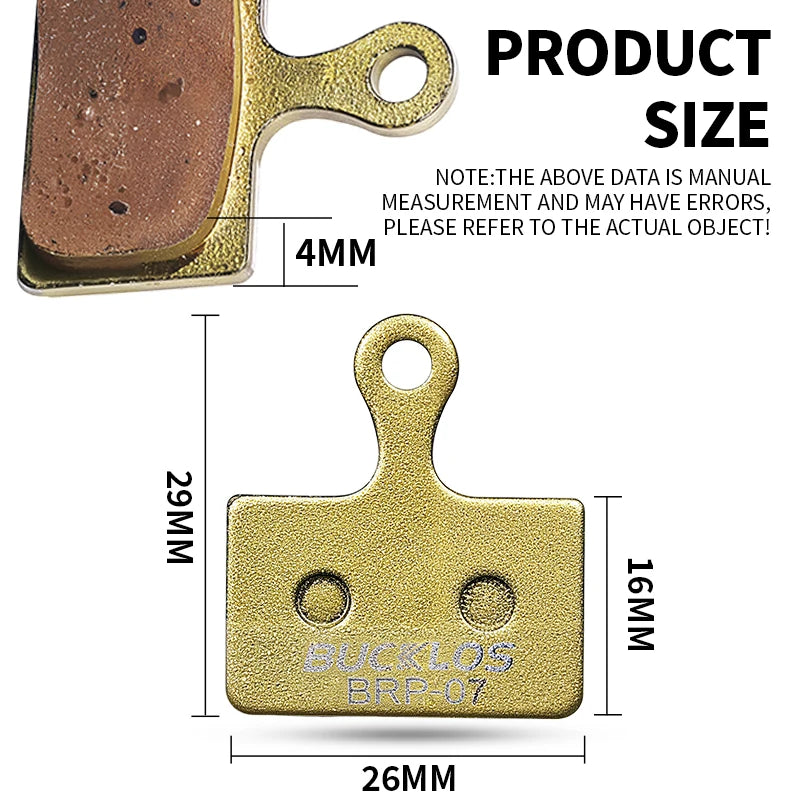 BUCKLOS Bicycle Brake Pads for SHIMANO K03S K04S K05S Bike H