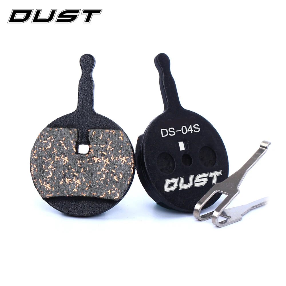 DUST 1Pair Semi-Metal Bicycle Hydraulic Disc Brake Pad MTB M
