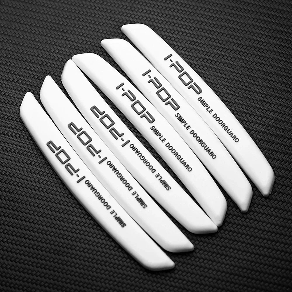 6Pcs Auto Car Door Edge Protection Guards Buffer Trim Moldin