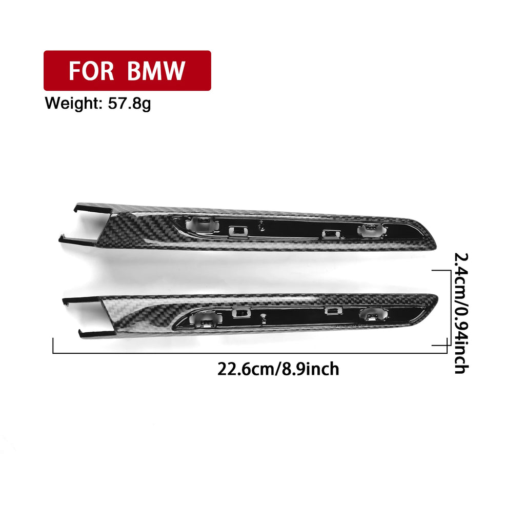 For BMW M3 F80 13-19 M4 F82 F83 Car Accessories Dry Carbon Fiber Fender Air Vent Flow Trim Replacement Tuning Retrofitting Part