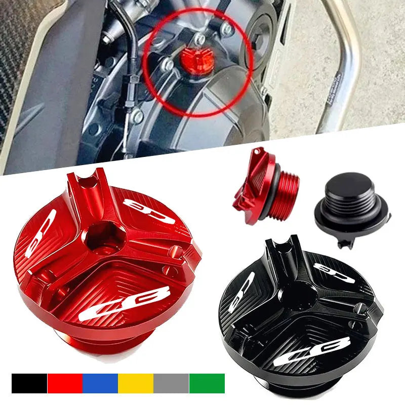 2026 Motorcycle Engine Oil Filler Cap Oil Plug Cover For Hon