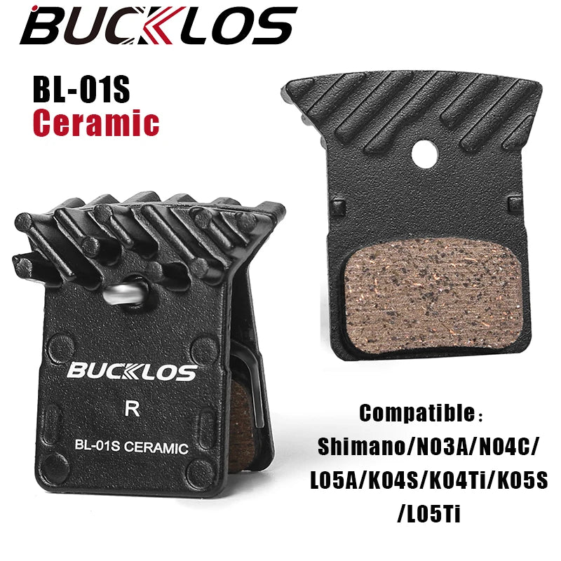 BUCKLOS Bicycle Brake Pads Durable Ceramic Road Mountain Bik