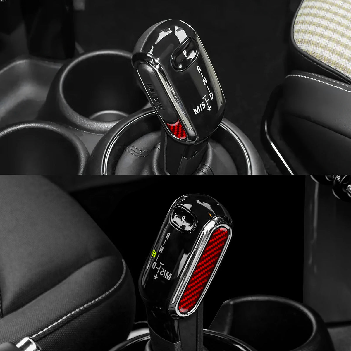 For Mini Cooper F55 F56 F60 F54 2PC/SET Car Gear Lever Head 
