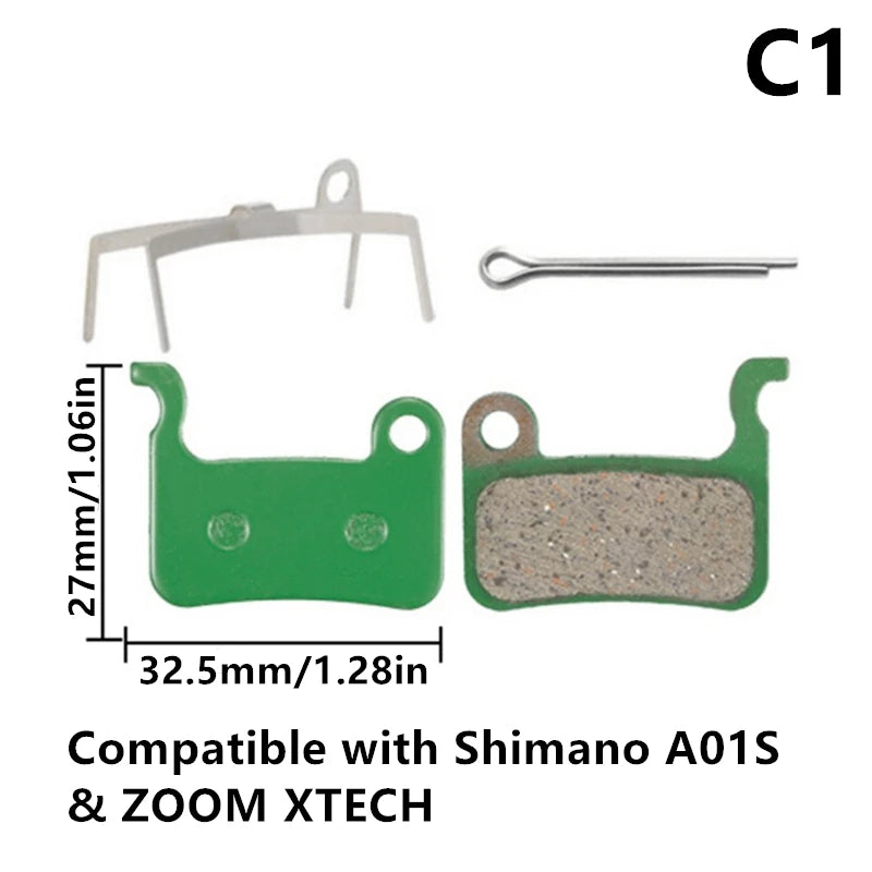 4/10Pairs Bicycle MTB Ceramic Disc Brake Pads For Shimano B0