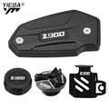 For Kawasaki Z900 ABS 2017-2022 2023 2024 Motorcycle Front Rear Brake Fluid Reservoir Cover Engine Oil Filler Cap Protector Z900