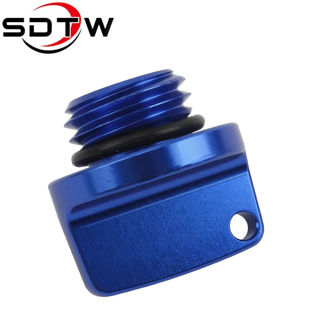 Motorcycle Crankcase Cap CNC Engine Oil Filler Screw Cover Plug M20 2.5 For Yamaha Honda Suzuki Kawasaki General Purpose Parts
