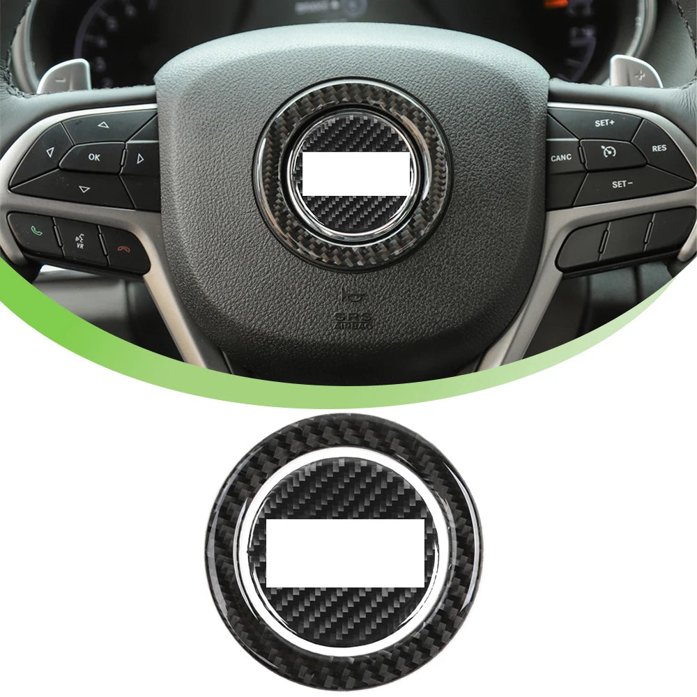 Car Steering Wheel Center Decoration Cover Trim Protector fo