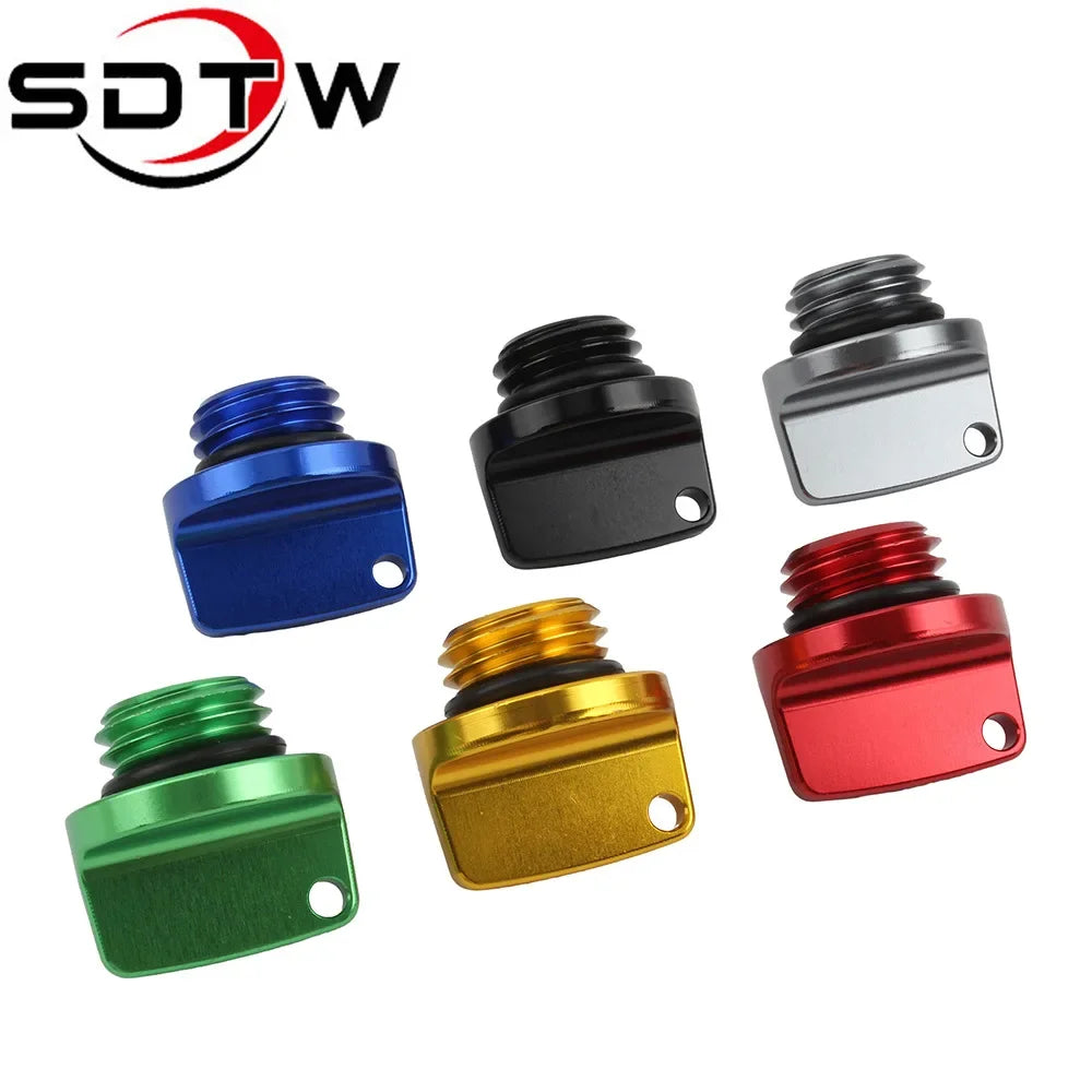 Motorcycle Crankcase Cap CNC Engine Oil Filler Screw Cover P