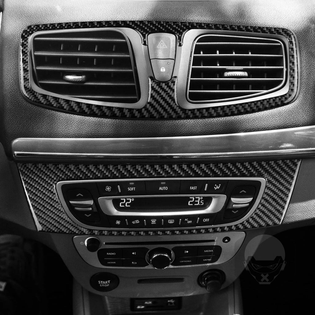 For Renault Fluence Megane 3 RS 2009-2017 Real Carbon Fiber 