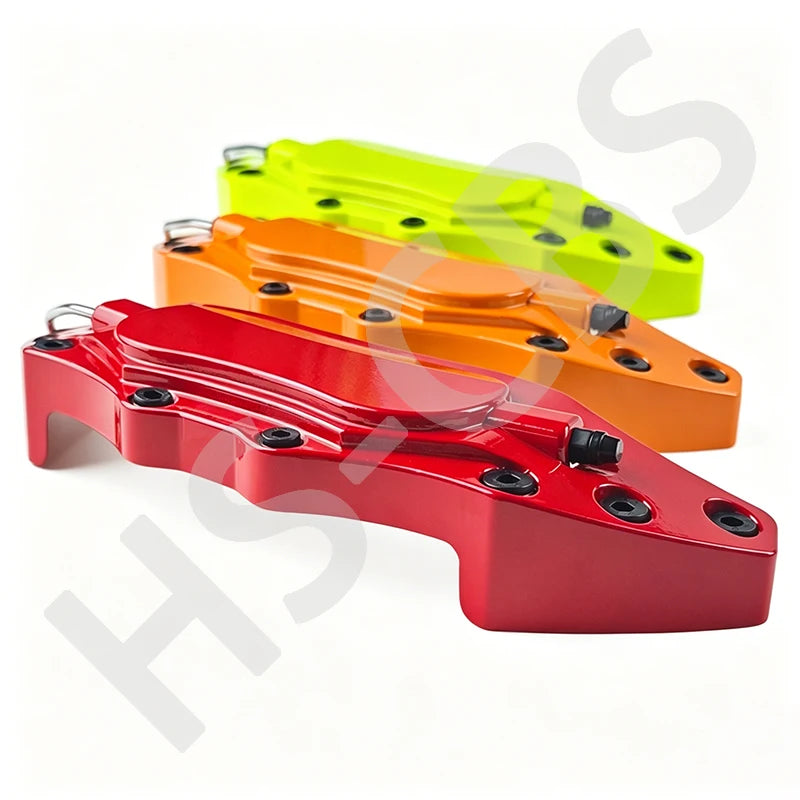 4Pcs Metal Car Brake Caliper Covers Anti Dust Protective Dis