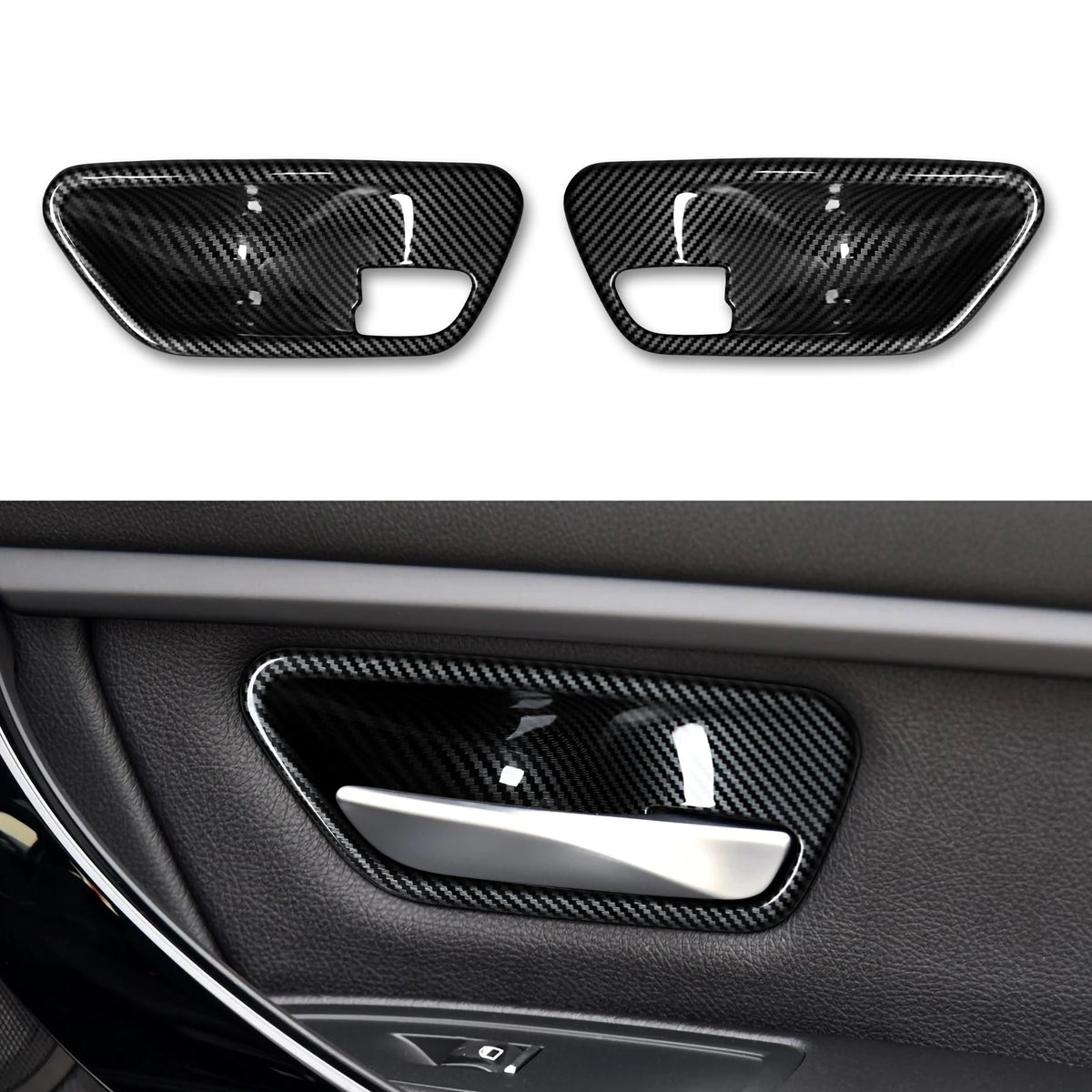 Car Center Console Dashboard Gear Shifter Panel For BMW F30 F31 F34 3GT F32 F33 F36 Trim Accessories Carbon Fiber ABS Sticker