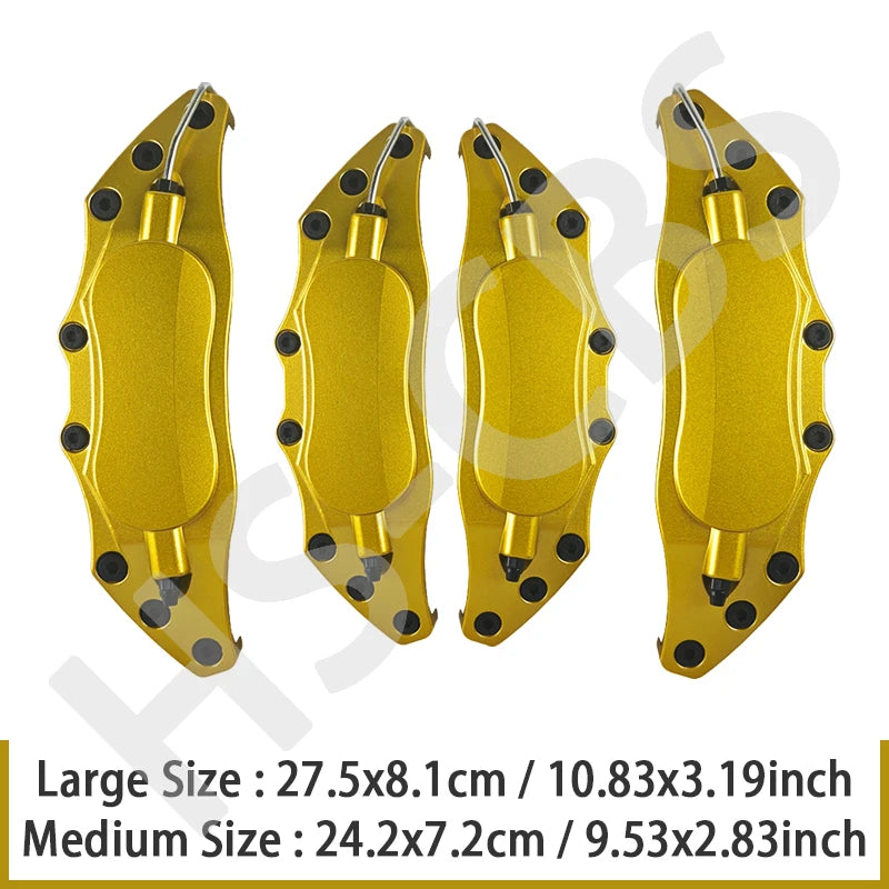 3D Metal Car Brake Caliper Cover Brake Disc Protective Shell
