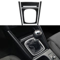 Car Center Console Gear Shift Panel Window Lift Carbon Fiber