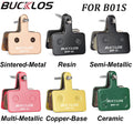 BUCKLOS Fit B01S Disc Brake Pad Resin Semi-metallic Ceramic 