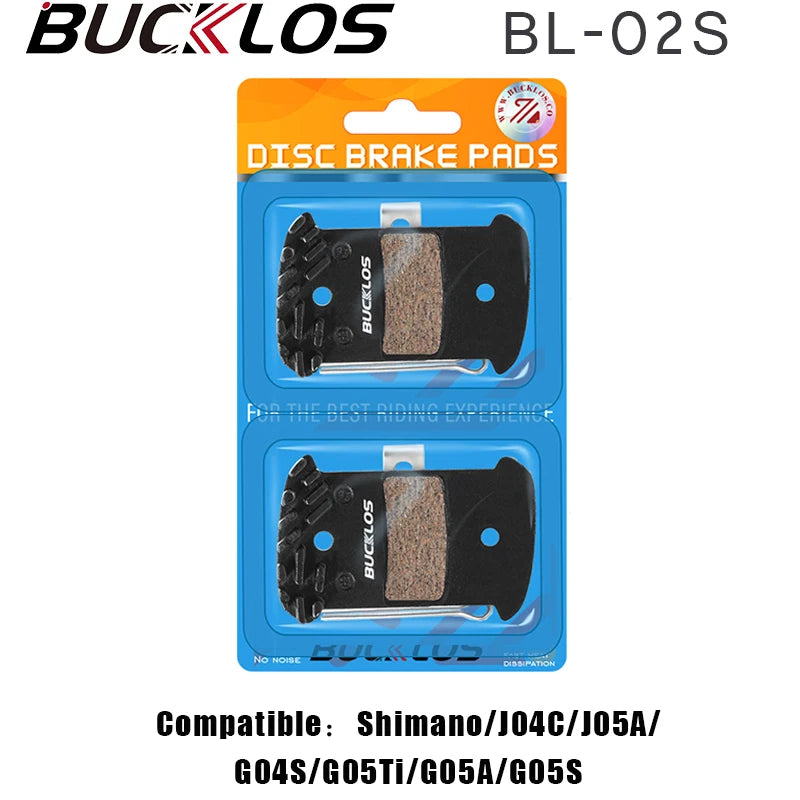 BUCKLOS Bicycle Disc Brake Pad Ceramic Bike Hydraulic Brakes Pads Road MTB Brake Pad for Shimano L05A J04C J05A H03A N03A NUTT