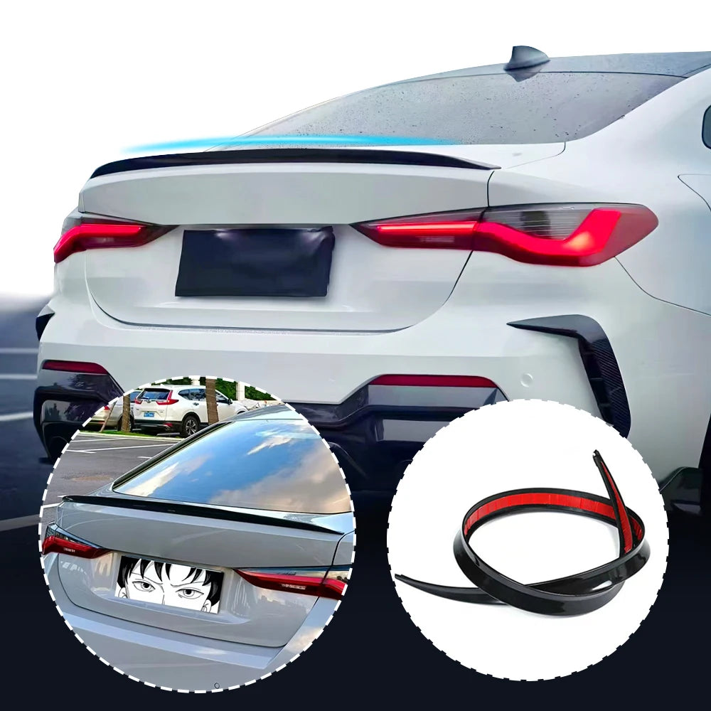 Car ABS Universal 1.2M BlackSpoiler Carbon Fiber Accessory C