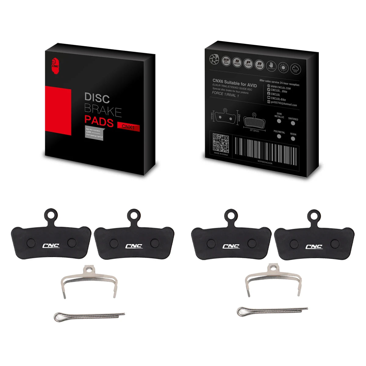 SUNTNUR MTB Brake Pads For SRAM G2 Guide R RS RSC LEVEL ULT 
