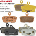 JSHOUBIKE Hydraulic Brake Pads Semi-metal/All-metal Copper/S