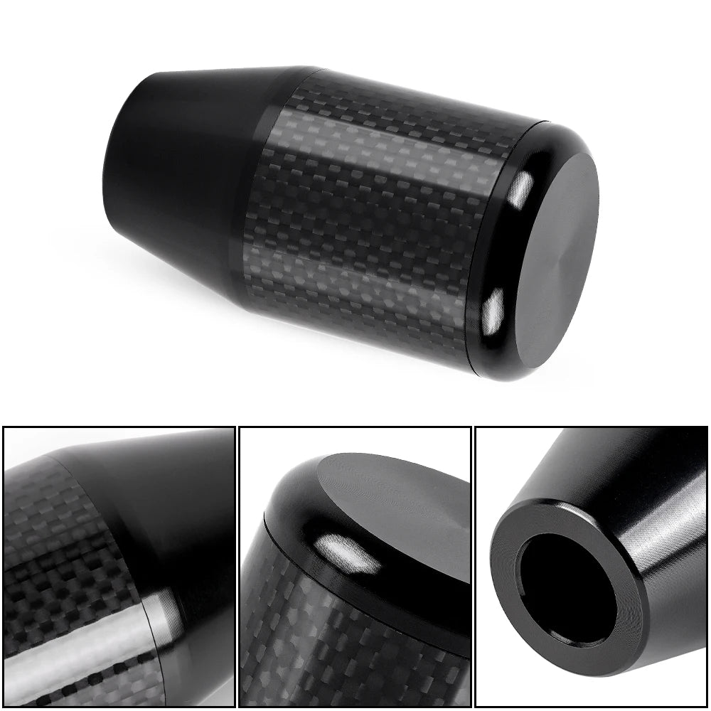 RASTP-Universal Carbon Pattern Aluminum Alloy Shift Knob Car