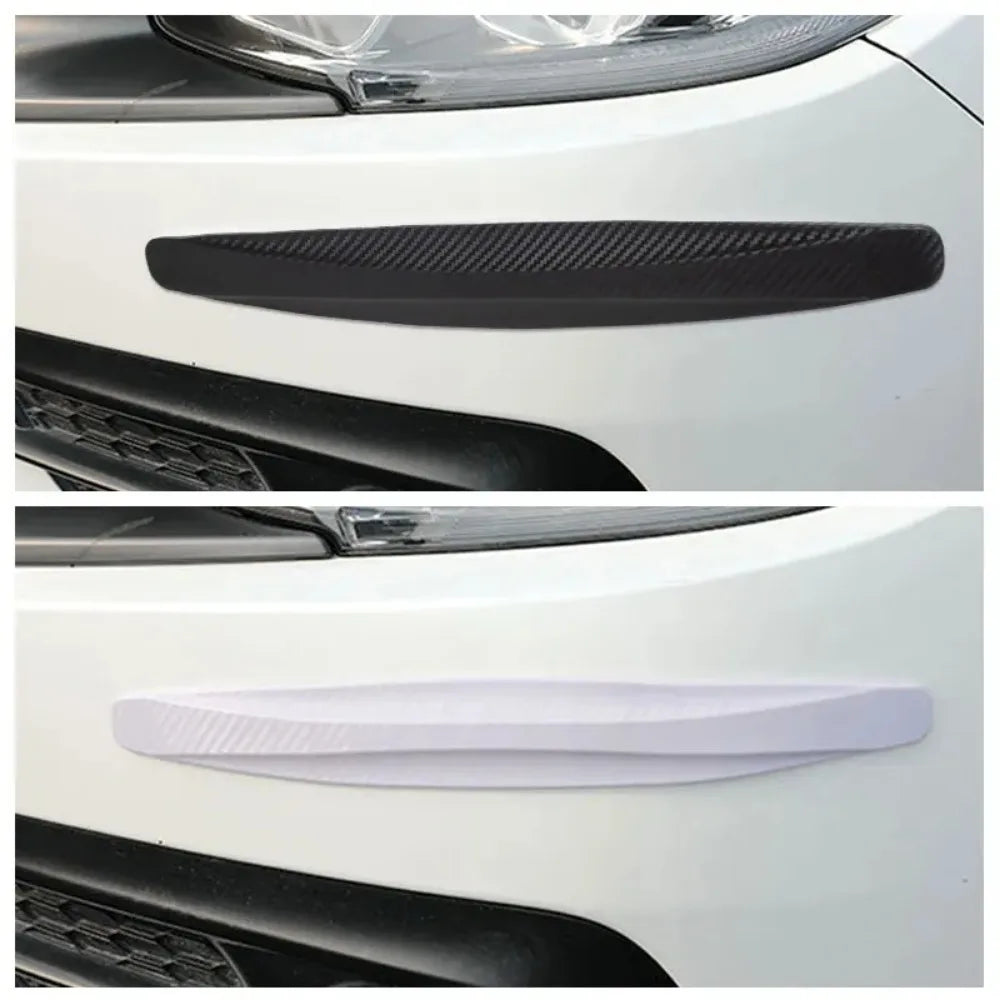 2Pcs Car Bumper Protector Strip Anti Scratch Car Edge Stick 