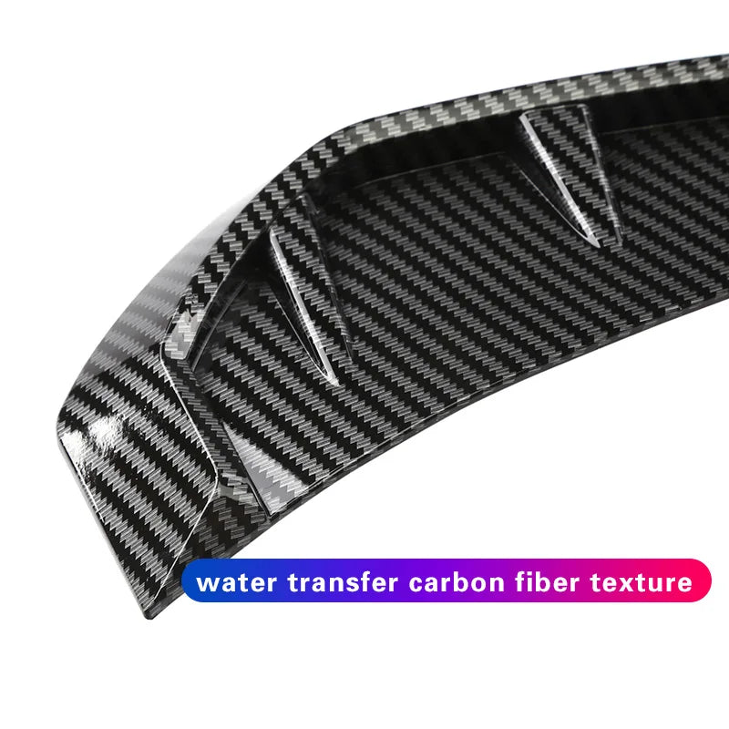 Pairs 35cm Car Fender Side Air Vent Cover Trim Modified Carb