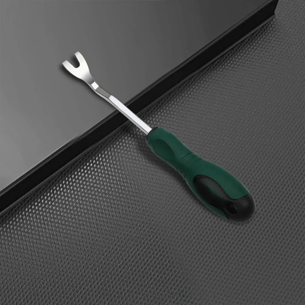 Auto Door Panel Clip Remover Tool Set Durable Steel Pry Bar 