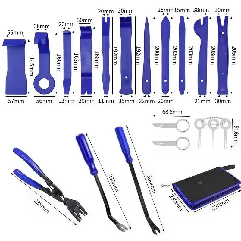 Car Hand Tool Set Car Disassembly Tools Kit Stereo Repair DV
