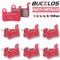 BUCKLOS Bicycle Hydraulic Disc Brake Pads for M535 Metallic 