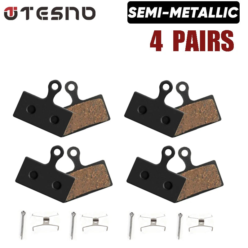 Bicycle Semi Metal Resin Ceramics Disc Brake Pads for Shimano Bike Hydraulic Disc Brake Pads For Cycling Accessories