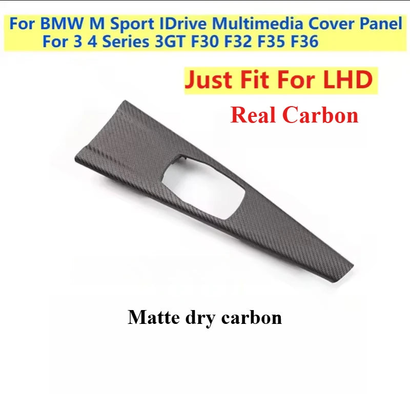 F30 F31 Car Alcantara Handbrake Handle with Carbon Fiber Gear Shift Knob Selector Trim For BMW F32 F33 F36 F80 F81 F82 F83 F84