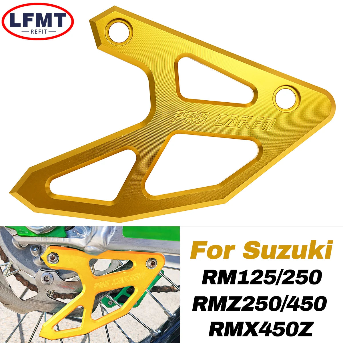 Motorcycle Rear Brake Disc Caliper Guard Protector For Suzuk