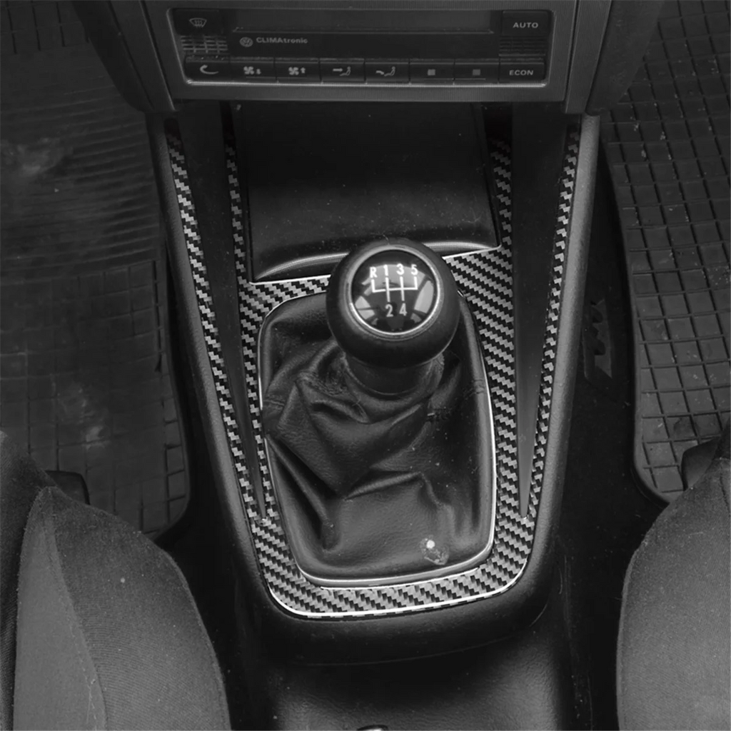 UP For VW Golf 4 MK4 1999-2004 LHD Soft Carbon Fiber Car Gea