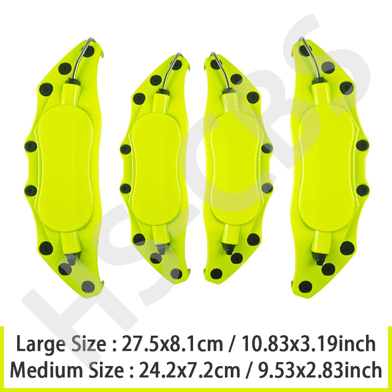 3D Metal Car Brake Caliper Cover Brake Disc Protective Shell For Dodge Charger SRT Dart Durango Caravan Challenger Car Styling