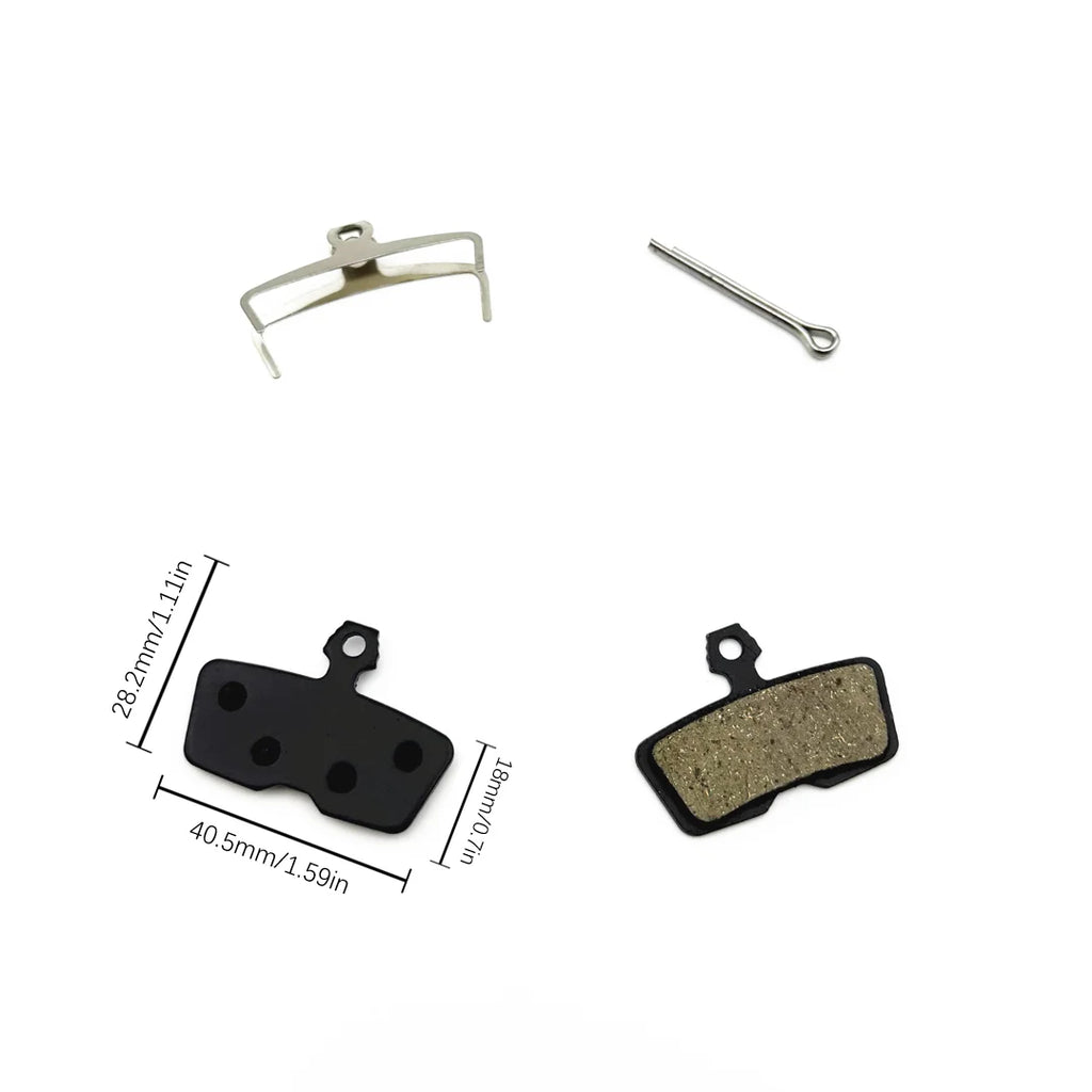 2/4/8/12 Pairs Resin Disc Brake Pads For Mountain Bikes For 