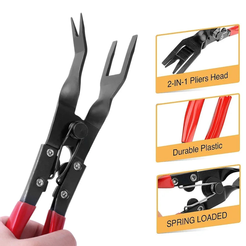 1PCS Car Clip Pliers Auto Door Panel Remover Tool Fastener R