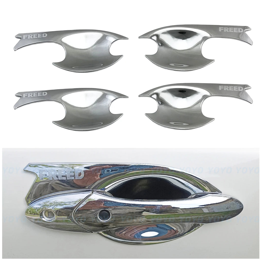 High Quality Carbon fiber Car Chrome Accessories Door Handle