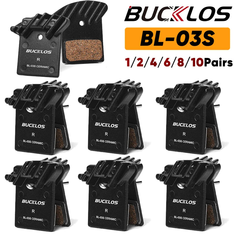 BUCKLOS Bike Brake Pads Fit NUTT Hydraulic Disc Brakes Ceram
