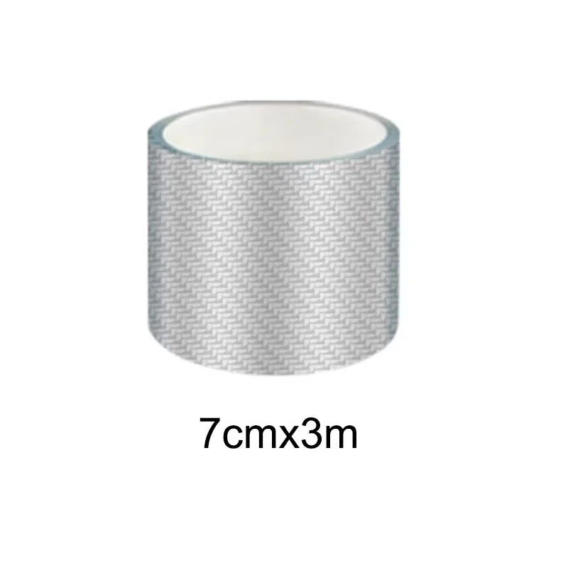 Transparent Carbon Fiber Car Threshold Portector Moulding Strip Trim Bumper Strip Door Sill Film Anti Scratch Guards Car Sticker