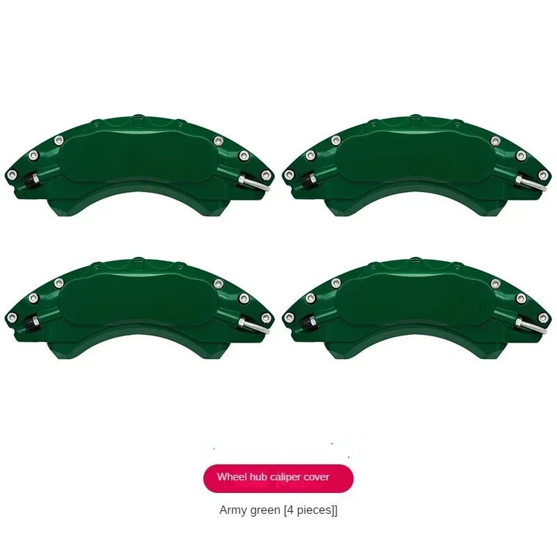 For Audi Car Brake Caliper Cover Aluminum Alloy Metal Fit A1 A2 A3 A4 A5 A6 A7 A8 Q1 Q2 Q3 Q4 Q5 Q6 Q7 TT TTS E-tron Allroad