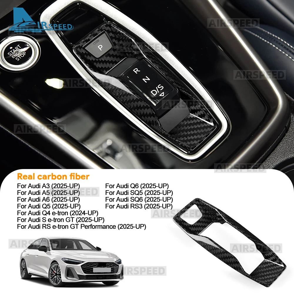 Real Dry Carbon Fiber For Audi A3/A5/A6/Q5/Q6/SQ5/SQ6/RS3 S 