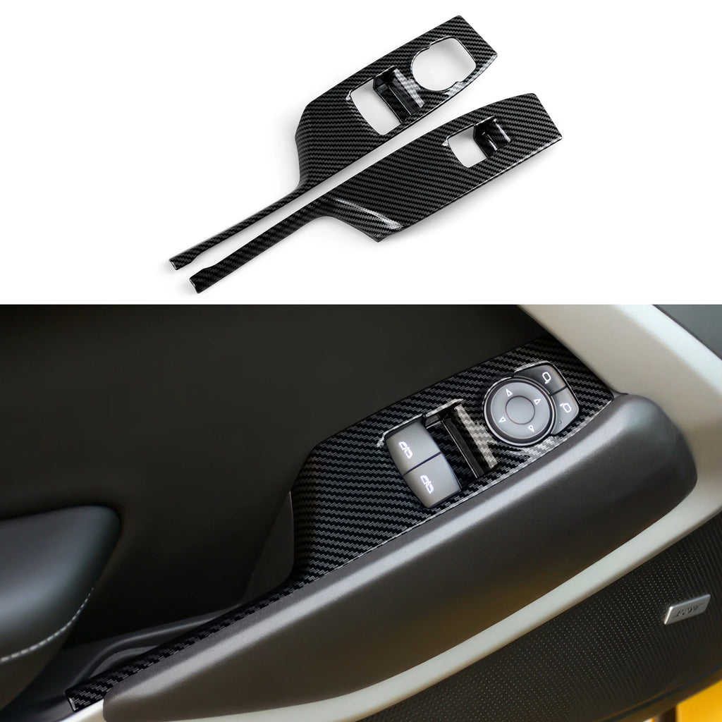 ABS Trim Car Steering Wheel Button Panel Cover Carbon Fiber Interior Sticker For Chevrolet Camaro ZL1 2016-2026 Accessories