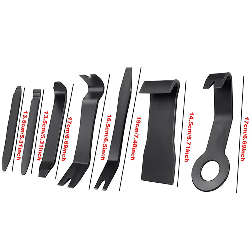 4 Options Car Universal Trim Removal Tool Kit Applicable DVD