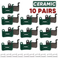 POZDOZ Ceramic Hydraulic Disc Brake Pads for SHIMANO A01S M06 M07 Road Bike MTB Cycling Brake Pads Wear-resistant Bike Parts