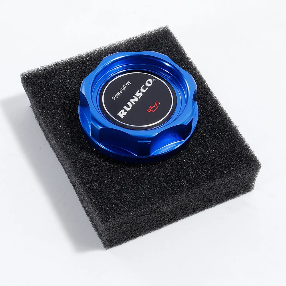 Car Oil Fuel Tank Cap Engine Filler Machine Oil Cover for Honda Civic D/B/H/K/F/L Series Cover CNC Aluminum