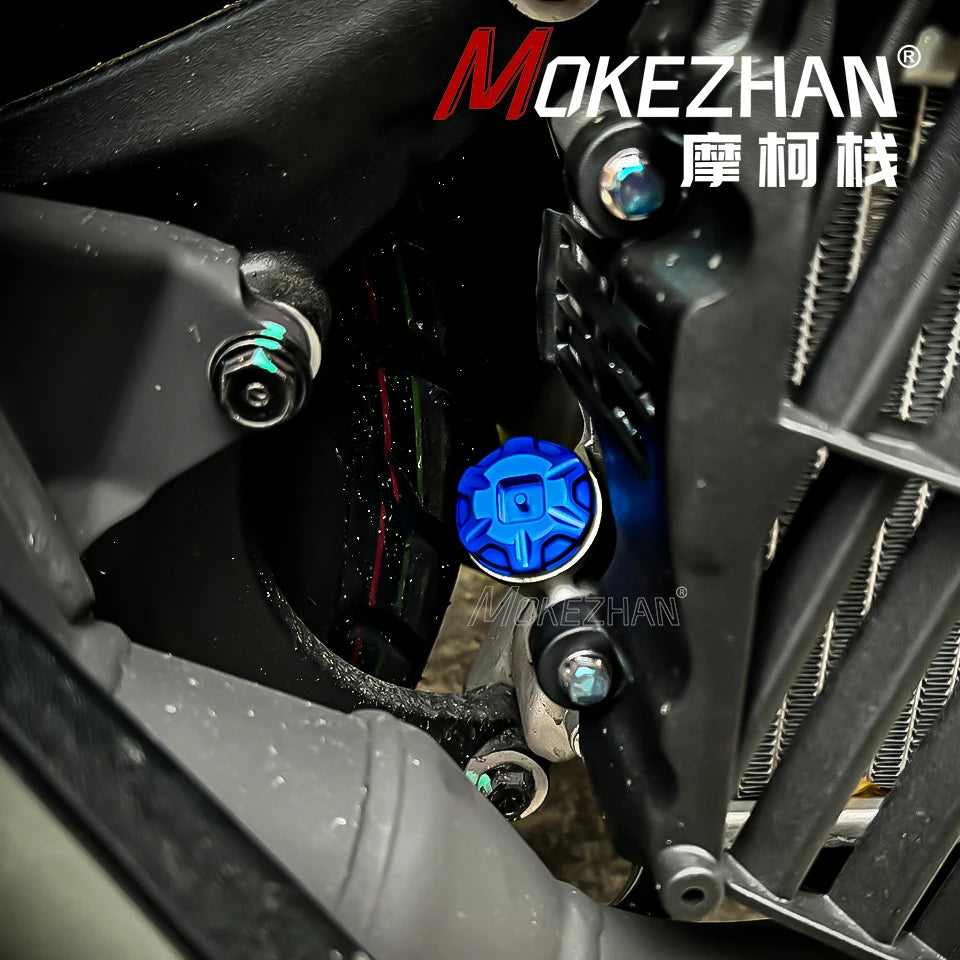 Motorcycles Anti theft Engine Oil Filler Cap Cover Accessori