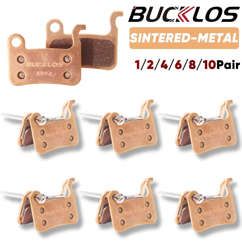 BUCKLOS Sintered-Metal MTB Brake Pads for M06 M07 Bicycle Hy