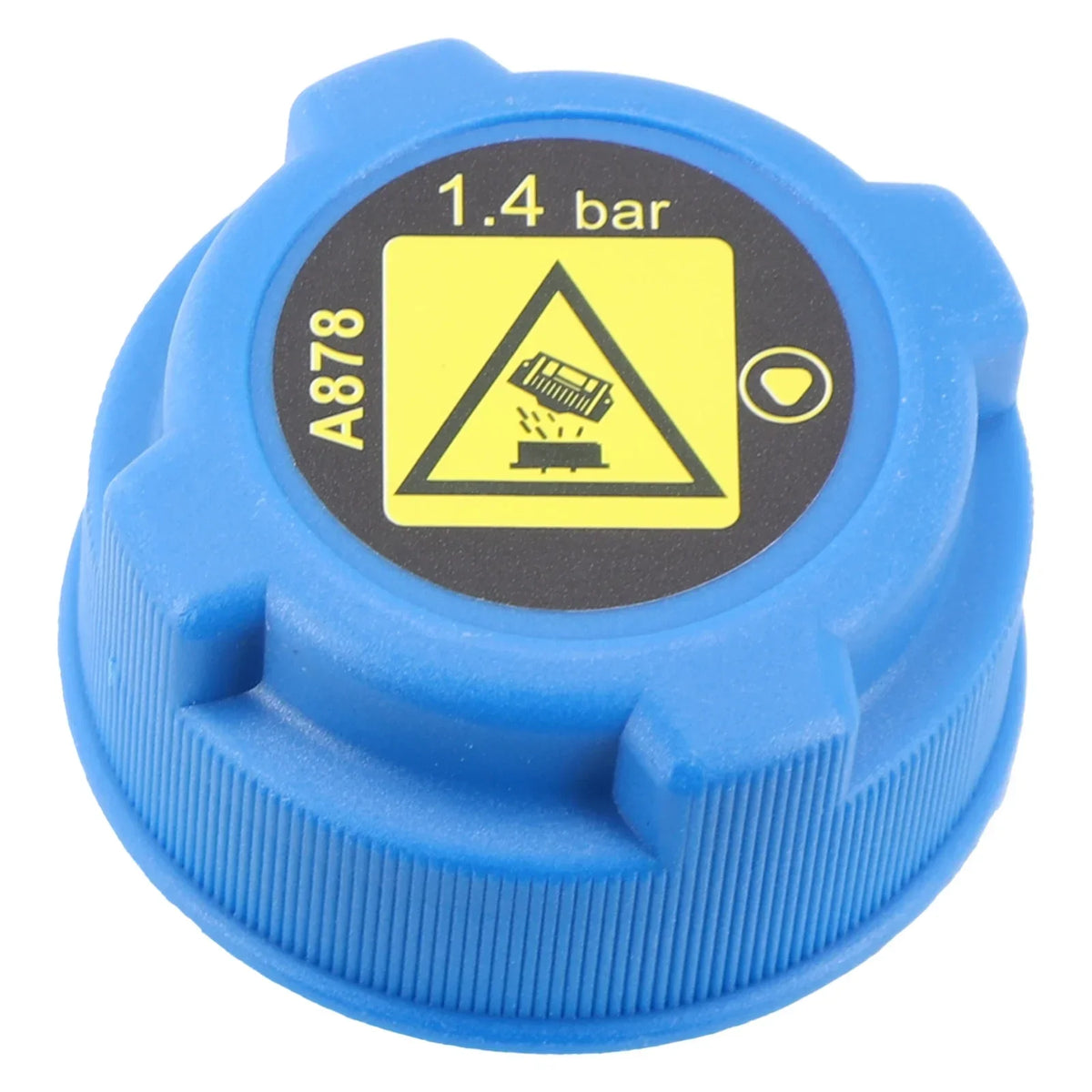Car Radiator Expansion Water Tank Cap Cover Blue Accessories