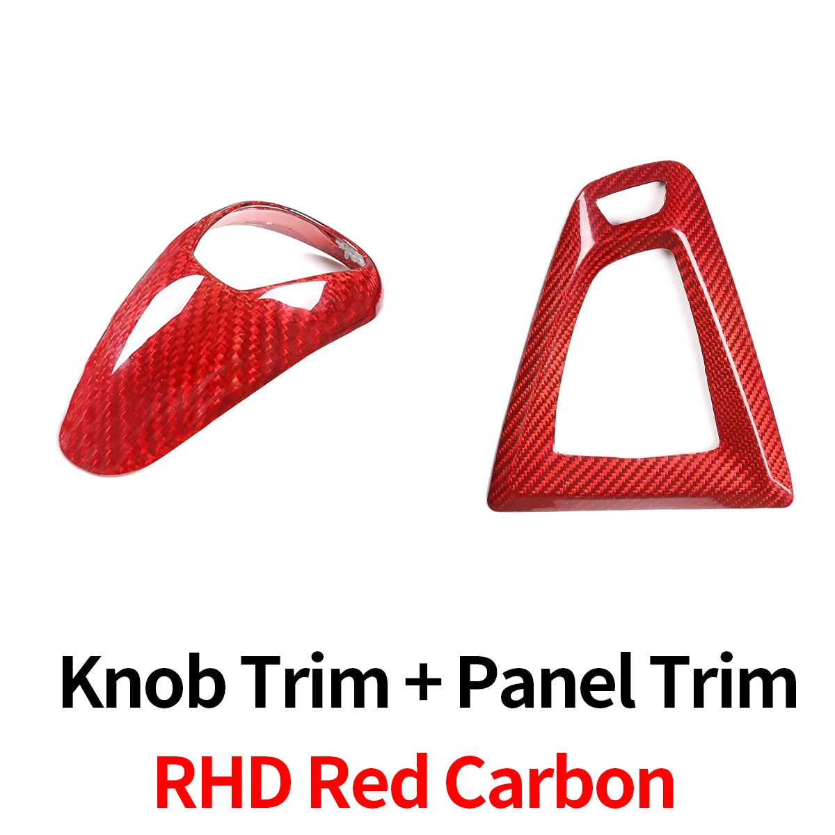 For BMW F80 F82 F87 M3 M4 M2 M5 F83 F85 X5M F86 X6M F13 Real Carbon Fiber Car Gear Shift Knob Cap Cover Sticker Panel Trim