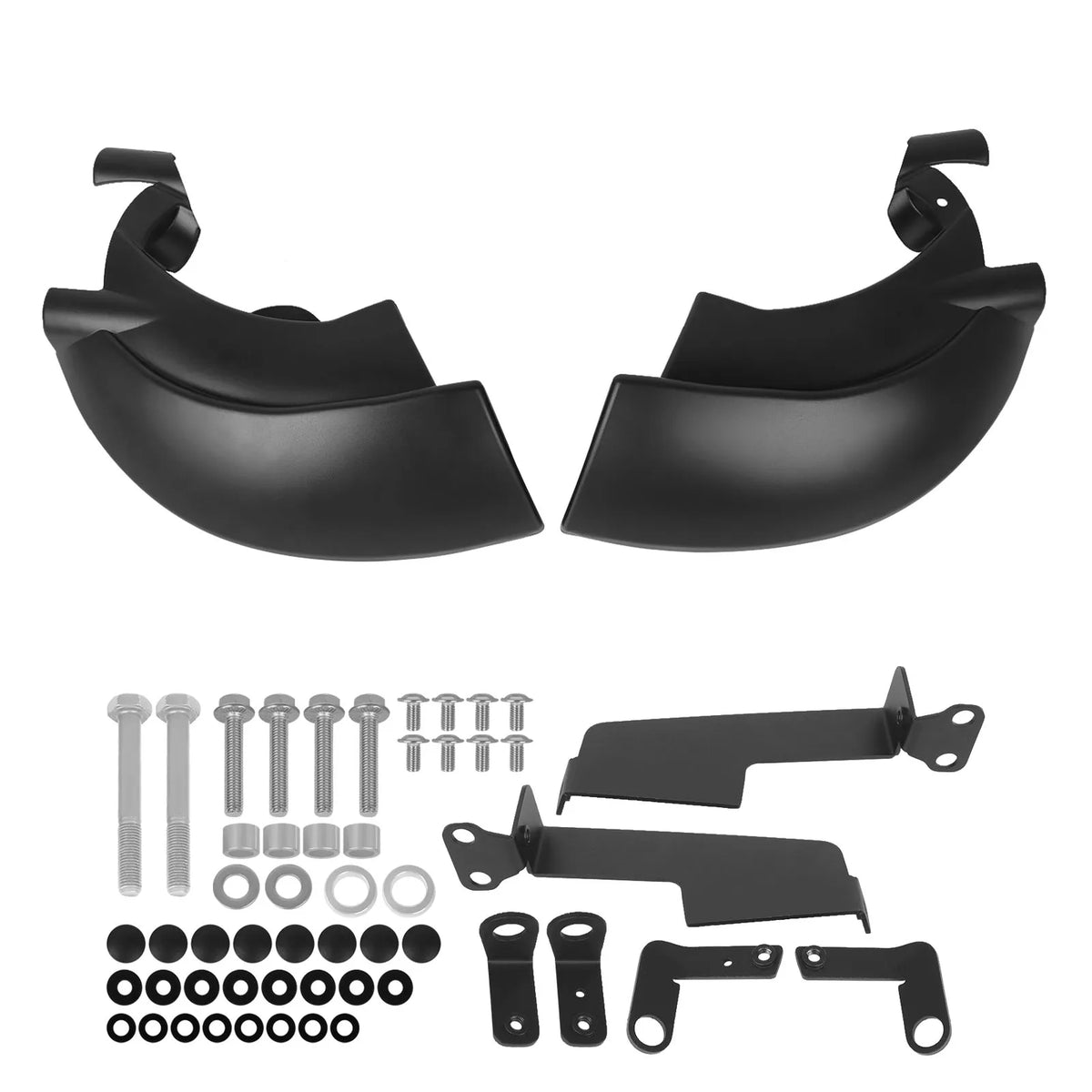 For SUZUKI GSX-R 1000 R 2017-2025 Brake Caliper Disk Cooler Air Cooling Duct Side Cover ABS Black Motorcycle GSX-R1000 2009-2025