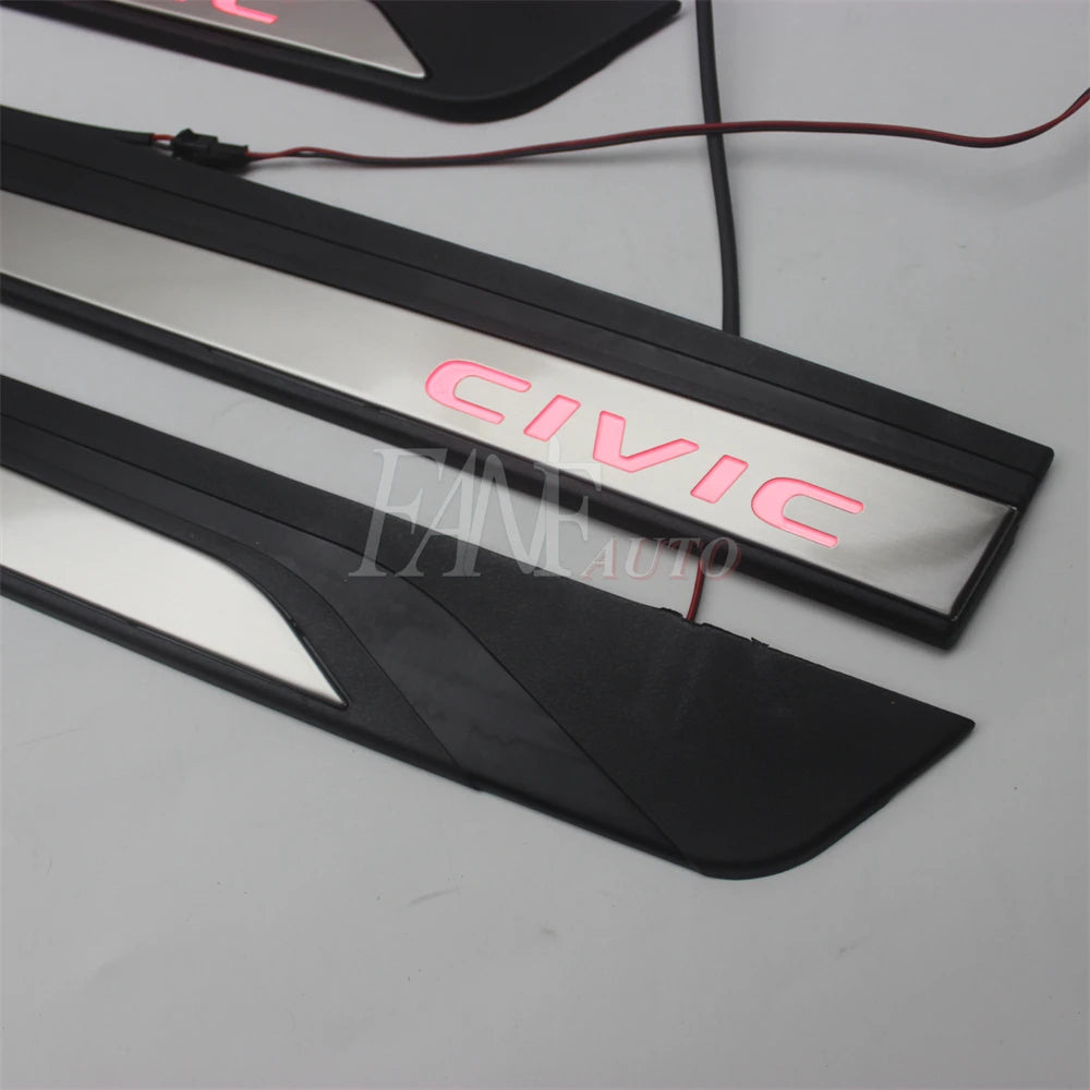 Car Styling For Honda Civic 2016-2021 10TH Stainless Steel L